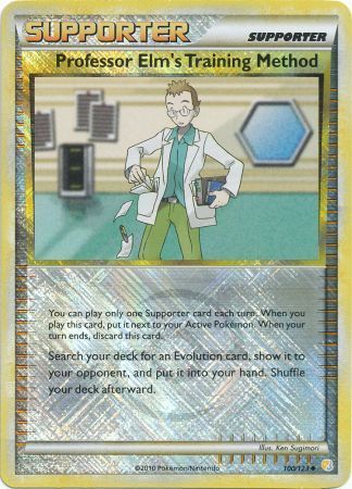 Professor Elm's Training Method (100/123) (League Promo) [HeartGold & SoulSilver: Base Set] | Silver Goblin