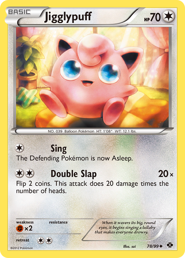 Jigglypuff (78/99) [Black & White: Next Destinies] | Silver Goblin