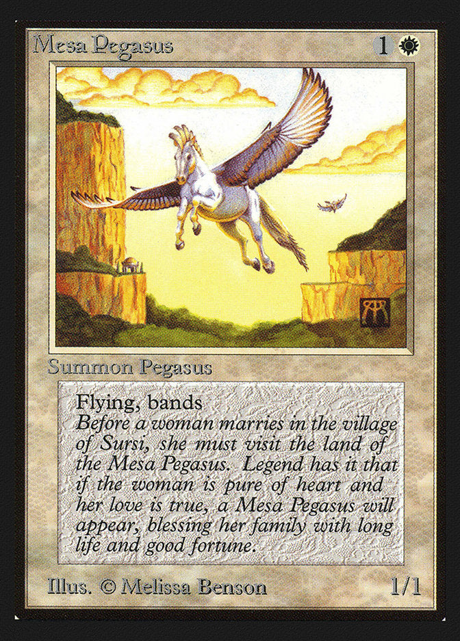 Mesa Pegasus [International Collectors' Edition] | Silver Goblin