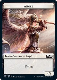 Angel // Griffin Double-Sided Token [Core Set 2021 Tokens] | Silver Goblin