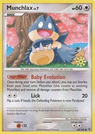 Munchlax (68/100) [Countdown Calendar Promos] | Silver Goblin