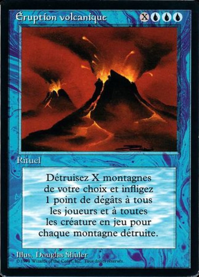 Volcanic Eruption [Foreign Black Border] | Silver Goblin