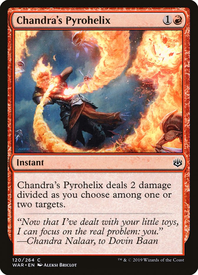 Chandra's Pyrohelix [War of the Spark] | Silver Goblin