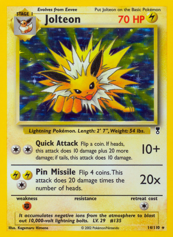 Jolteon (14/110) [Legendary Collection] | Silver Goblin