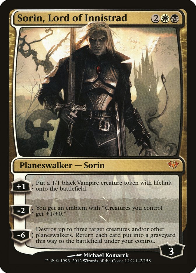 Sorin, Lord of Innistrad [Dark Ascension] | Silver Goblin