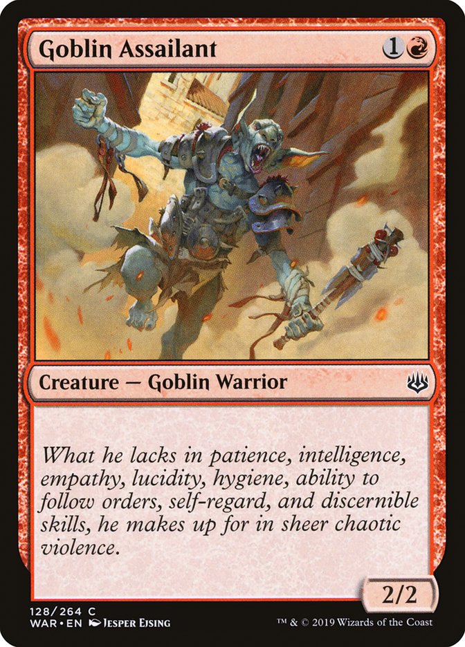Goblin Assailant [War of the Spark] | Silver Goblin