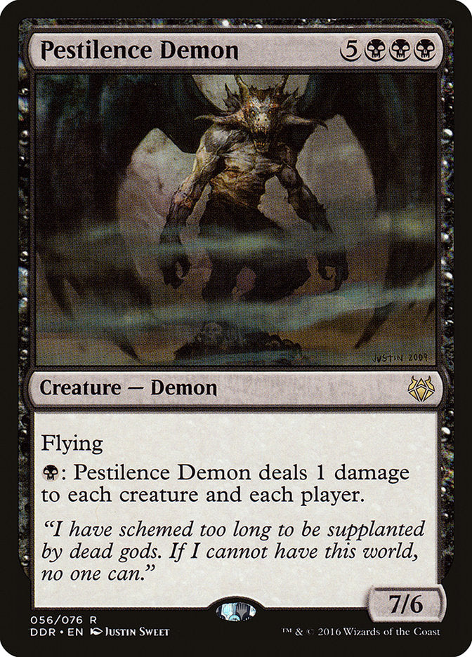 Pestilence Demon [Duel Decks: Nissa vs. Ob Nixilis] | Silver Goblin