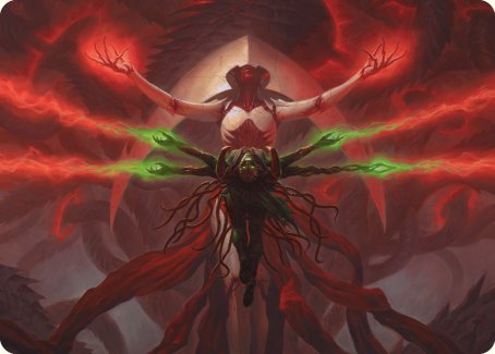 All Will Be One Art Card [Phyrexia: All Will Be One Art Series] | Silver Goblin