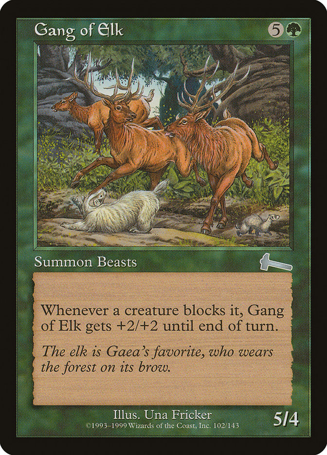 Gang of Elk [Urza's Legacy] | Silver Goblin