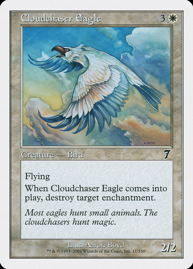 Cloudchaser Eagle [Seventh Edition] | Silver Goblin