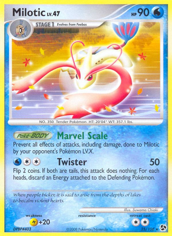 Milotic (25/106) [Diamond & Pearl: Great Encounters] | Silver Goblin