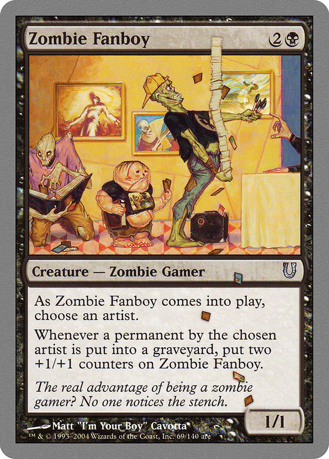 Zombie Fanboy [Unhinged] | Silver Goblin