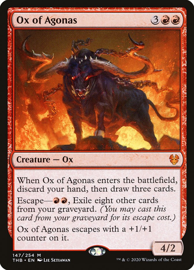 Ox of Agonas [Theros Beyond Death] | Silver Goblin
