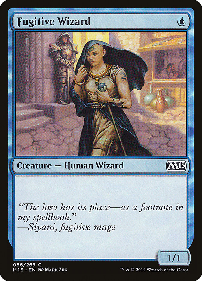 Fugitive Wizard [Magic 2015] | Silver Goblin