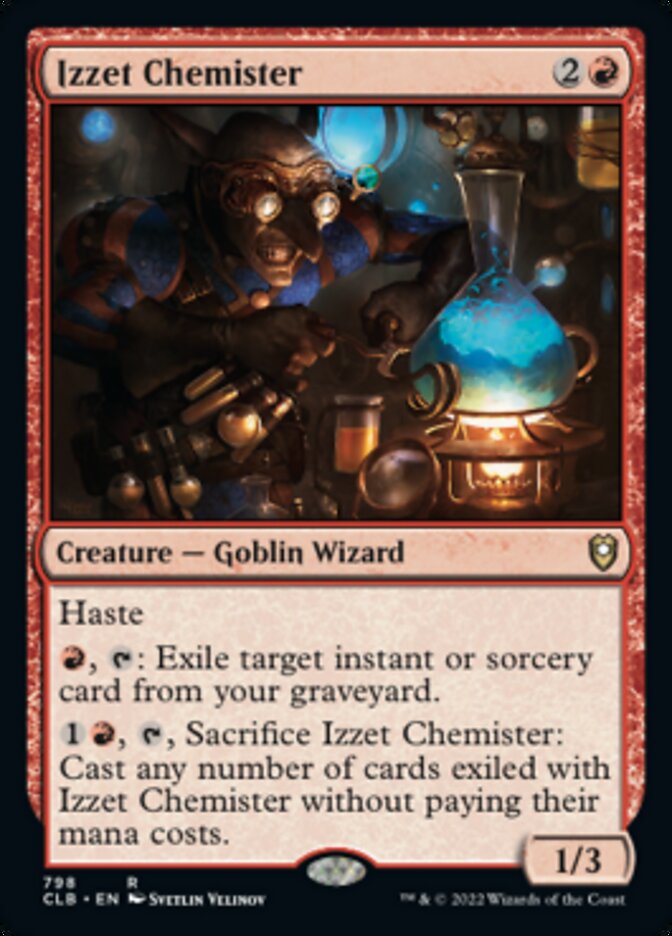 Izzet Chemister [Commander Legends: Battle for Baldur's Gate] | Silver Goblin