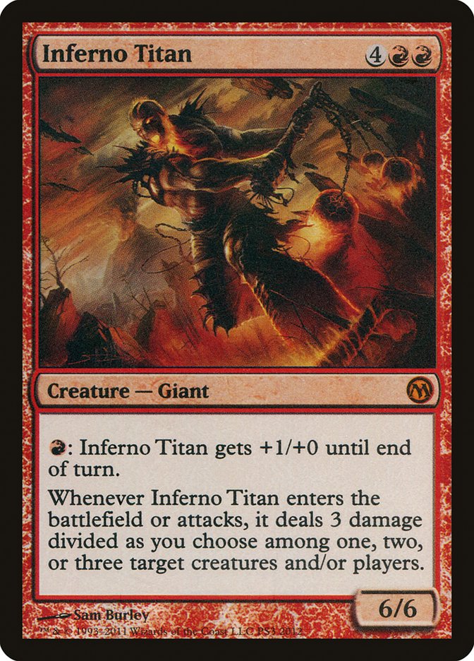 Inferno Titan (Duels of the Planeswalkers Promos) [Duels of the Planeswalkers Promos 2011] | Silver Goblin