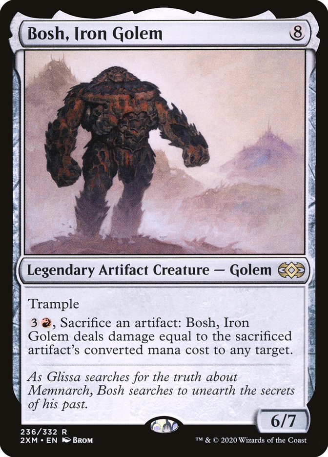 Bosh, Iron Golem [Double Masters] | Silver Goblin