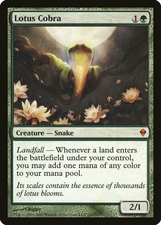 Lotus Cobra [Zendikar] | Silver Goblin