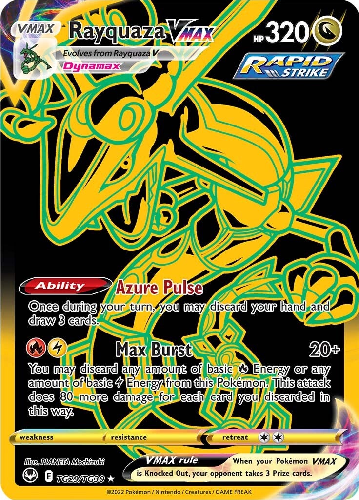 Rayquaza VMAX (TG29/TG30) [Sword & Shield: Silver Tempest] | Silver Goblin