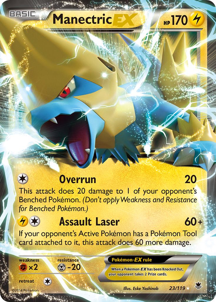 Manectric EX (23/119) [XY: Phantom Forces] | Silver Goblin