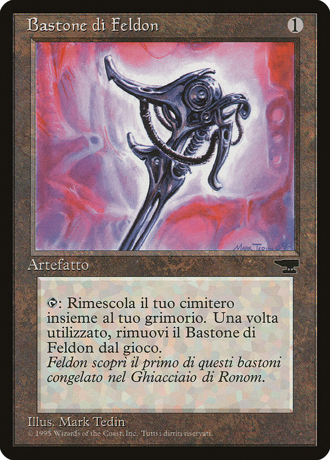 Feldon's Cane (Italian) - "Bastone di Feldon" [Rinascimento] | Silver Goblin