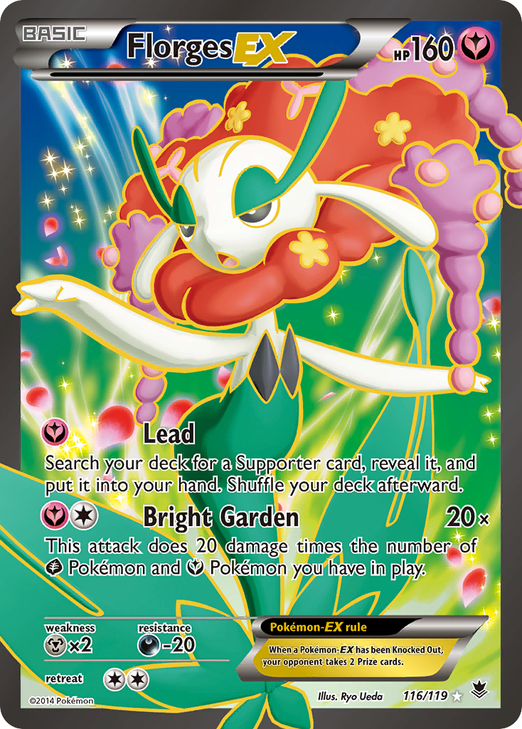 Florges EX (116/119) [XY: Phantom Forces] | Silver Goblin