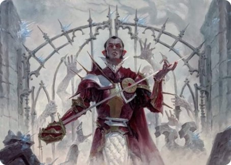 Cemetery Gatekeeper Art Card [Innistrad: Crimson Vow Art Series] | Silver Goblin