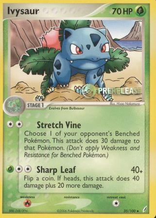 Ivysaur (35/100) (Prerelease Promo) [Nintendo: Black Star Promos] | Silver Goblin