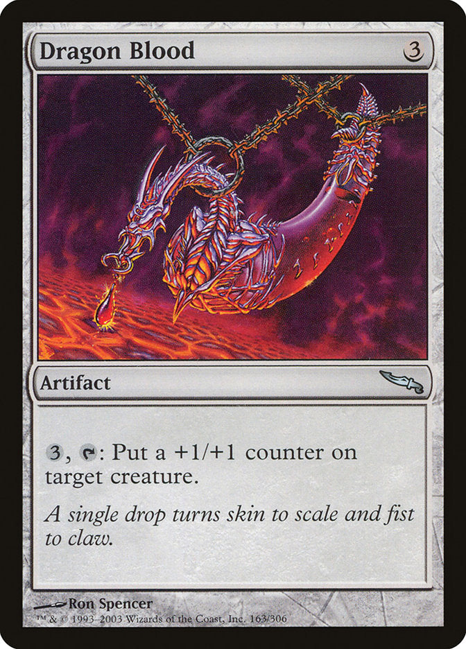 Dragon Blood [Mirrodin] | Silver Goblin