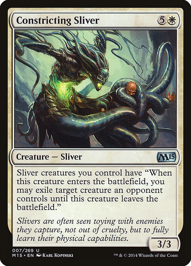 Constricting Sliver [Magic 2015] | Silver Goblin