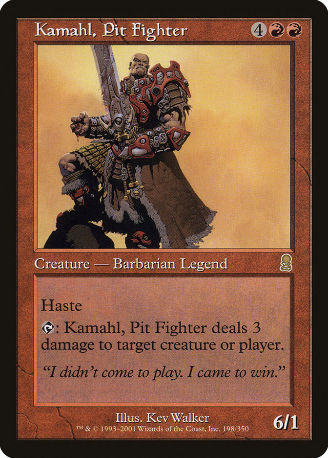 Kamahl, Pit Fighter [Odyssey] | Silver Goblin