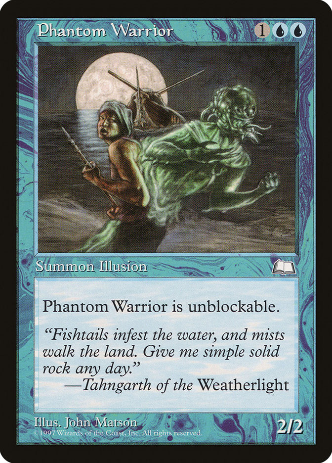 Phantom Warrior [Weatherlight] | Silver Goblin