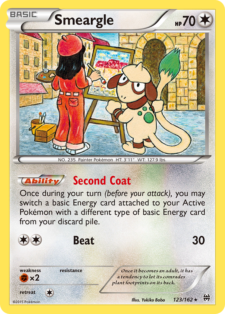 Smeargle (123/162) [XY: BREAKthrough] | Silver Goblin