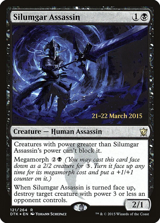 Silumgar Assassin [Dragons of Tarkir Prerelease Promos] | Silver Goblin