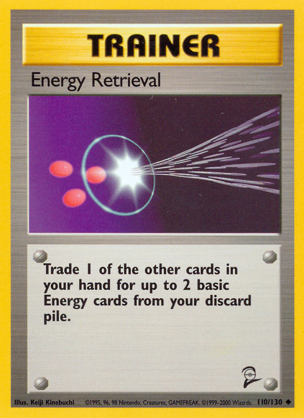 Energy Retrieval (110/130) [Base Set 2] | Silver Goblin