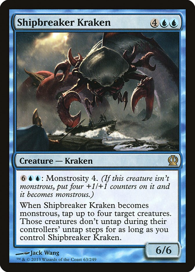 Shipbreaker Kraken [Theros] | Silver Goblin