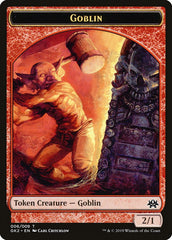 Dragon // Goblin Double-Sided Token [Ravnica Allegiance Guild Kit Tokens] | Silver Goblin