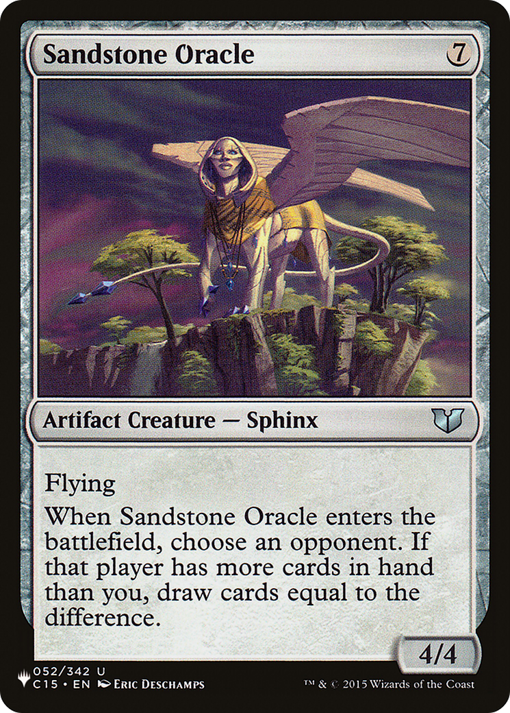 Sandstone Oracle [Secret Lair: From Cute to Brute] | Silver Goblin