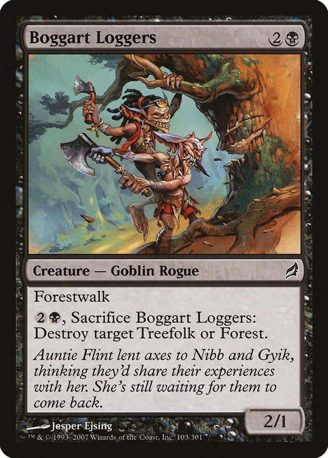 Boggart Loggers [Lorwyn] | Silver Goblin