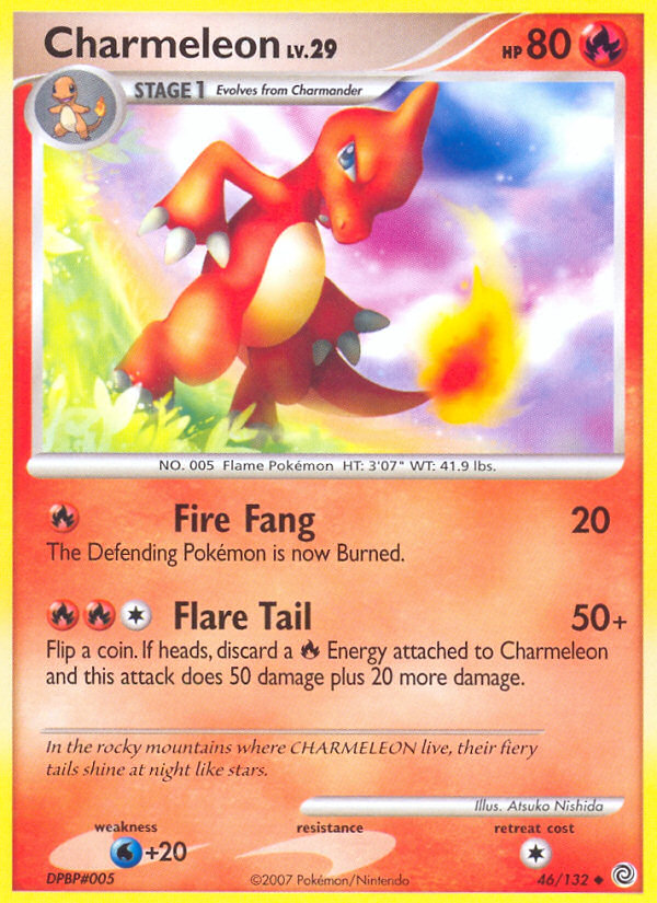 Charmeleon (46/132) [Diamond & Pearl: Secret Wonders] | Silver Goblin