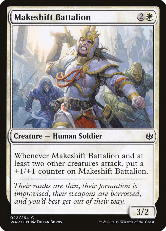Makeshift Battalion [War of the Spark] | Silver Goblin