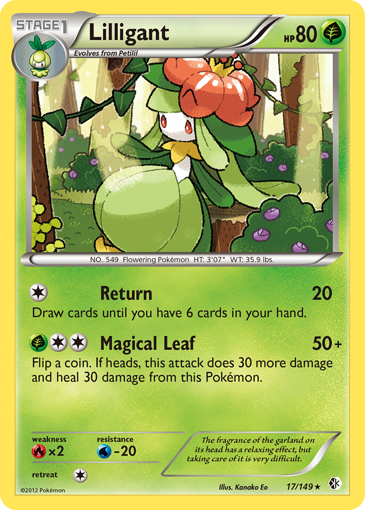 Lilligant (17/149) [Black & White: Boundaries Crossed] | Silver Goblin