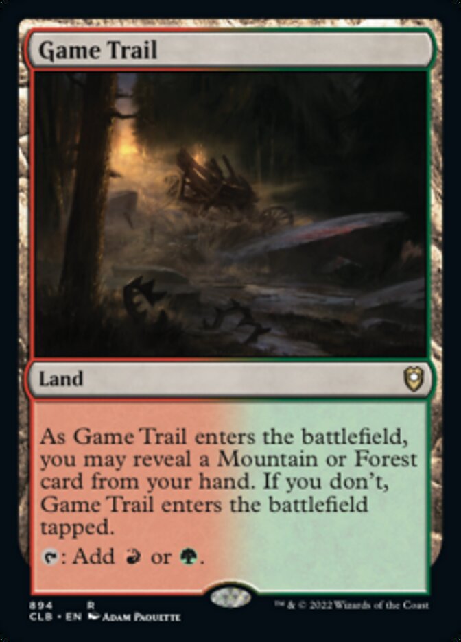 Game Trail [Commander Legends: Battle for Baldur's Gate] | Silver Goblin