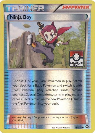 Ninja Boy (103/114) (League Promo) [XY: Steam Siege] | Silver Goblin