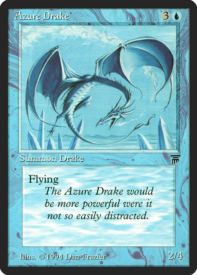 Azure Drake [Legends] | Silver Goblin