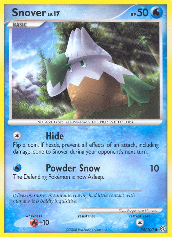 Snover (74/100) [Diamond & Pearl: Stormfront] | Silver Goblin