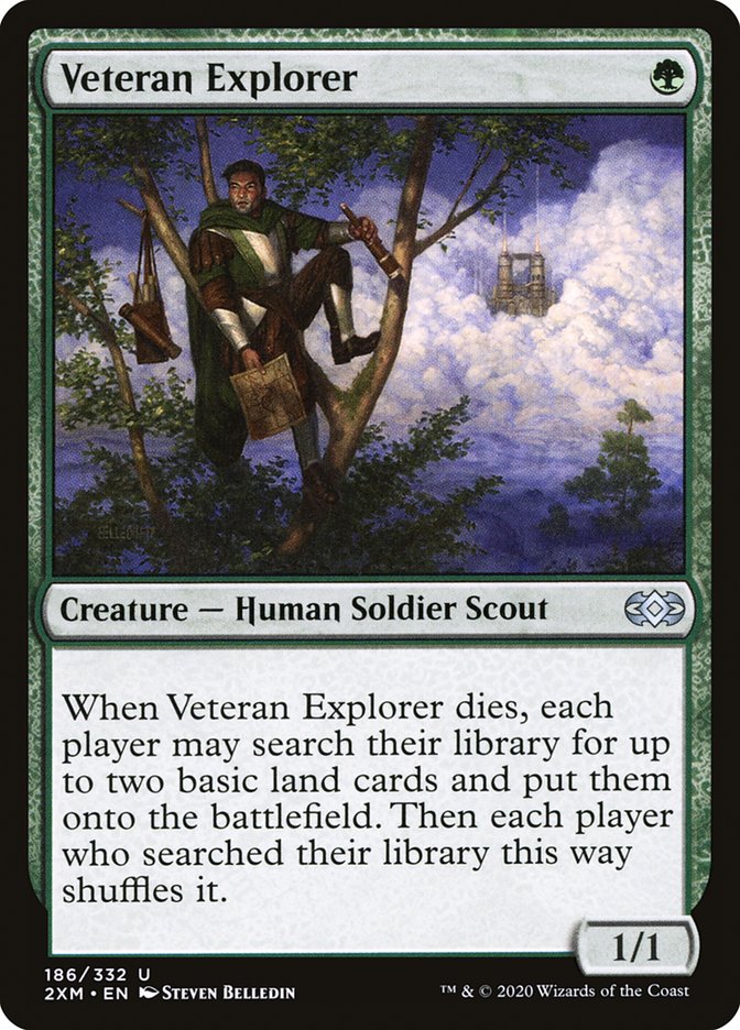 Veteran Explorer [Double Masters] | Silver Goblin