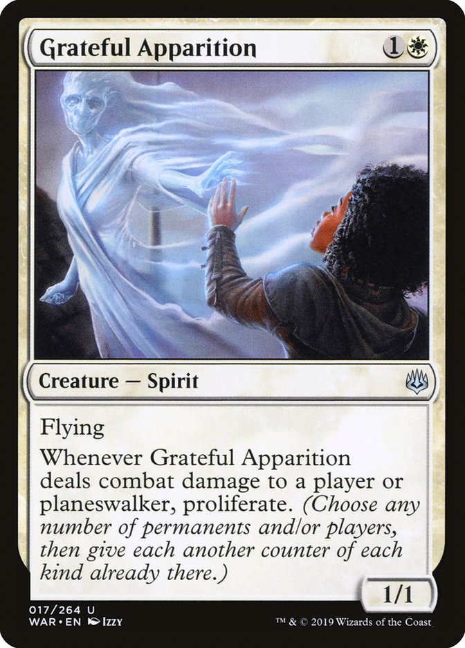 Grateful Apparition [War of the Spark] | Silver Goblin