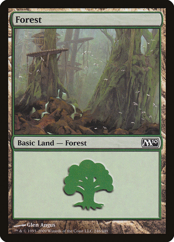 Forest (246) [Magic 2010] | Silver Goblin