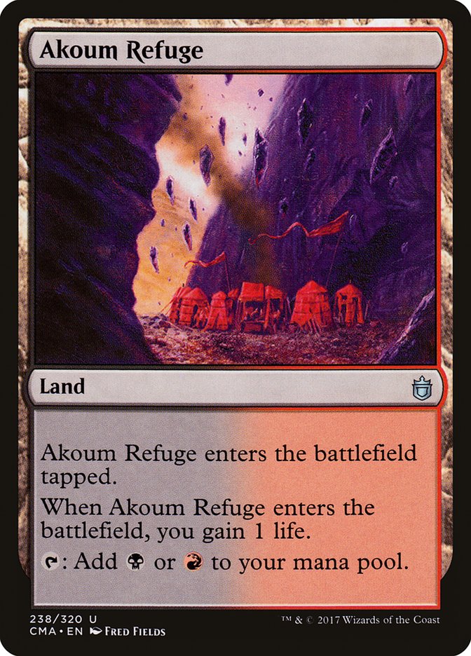 Akoum Refuge [Commander Anthology] | Silver Goblin